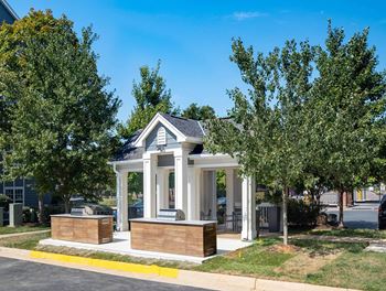 Clubhouse Exterior at The Residences at Springfield Station, Springfield